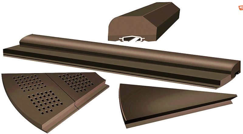 早期的球磨機設備都是用的錳鋼襯板